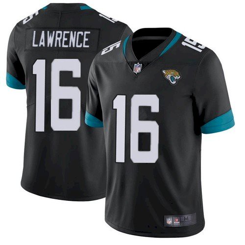Men's Jacksonville Jaguars #16 Trevor Lawrence Black NFL Vapor Untouchable Limited Stitched Jersey